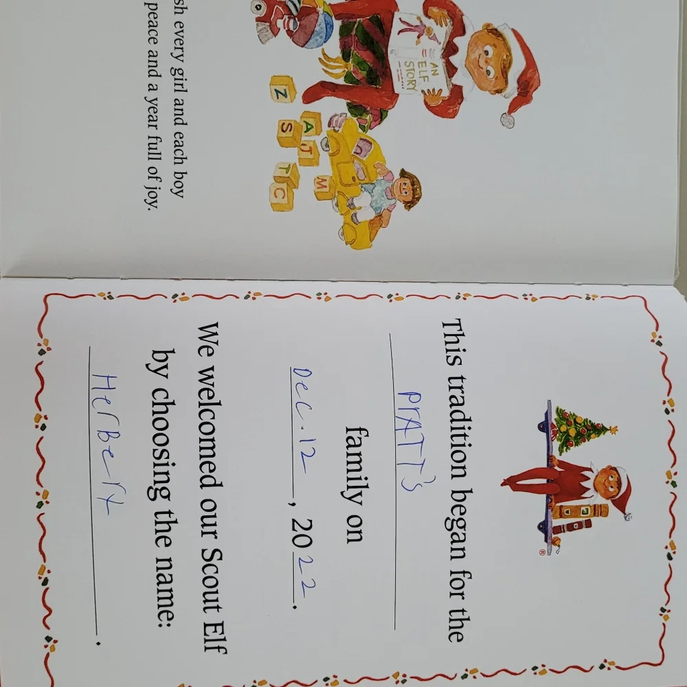 The Elf In The Shelf book by Aebersold & Bell illustrated by Coe Steinwart 2005 - Picture 6 of 8